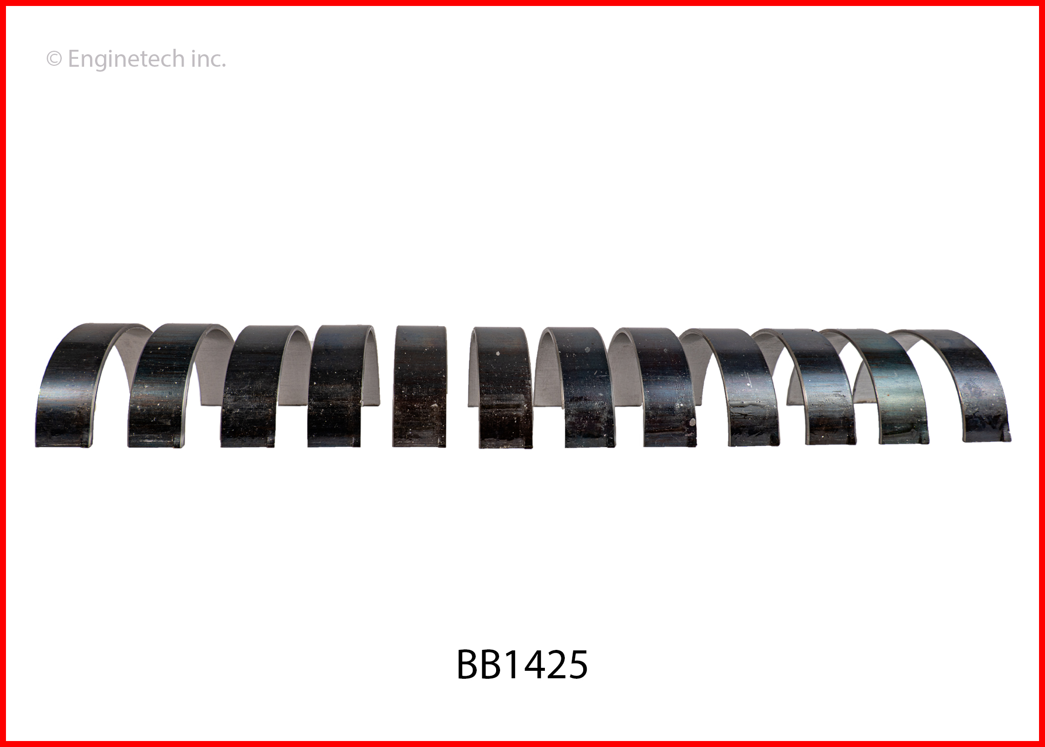 Enginetech Engine Full Connecting Rod Bearing Set - BB1425.25